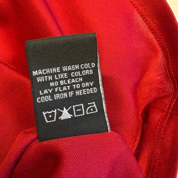 Jax Black & Red printed bodycon Dress w Cap Sleeves women's size XS - Picture 10 of 10